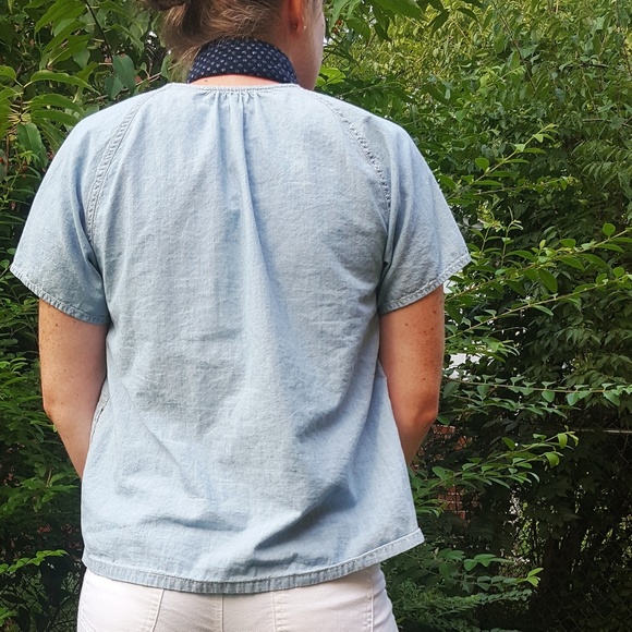 Madewell chambray top - Picture 4 of 4